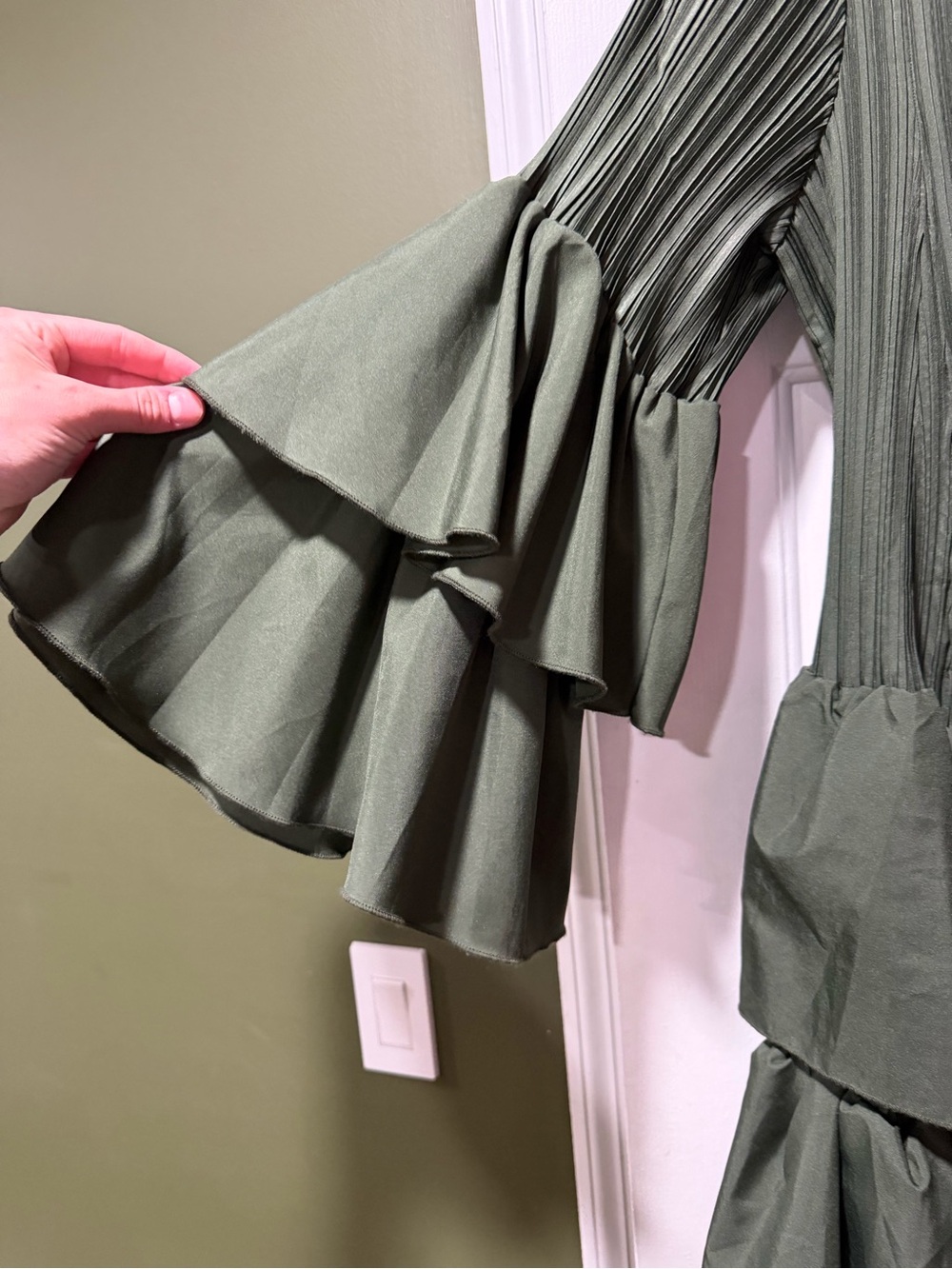 Oh So Modest Ruffle Dress - Picture 3 of 5